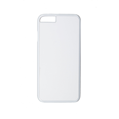 Чехол под сублимацию для iPhone 6, пластик + алюм. пластина., Белый