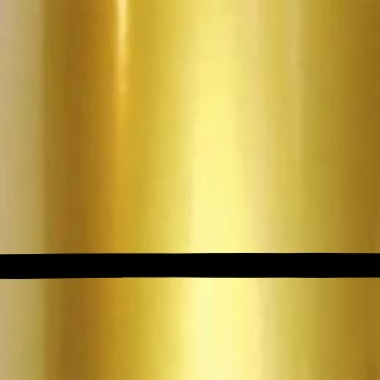 ABS-пластик AT-887, 1200x600x1,5; Золото глянец/на чёрном, для лазеров