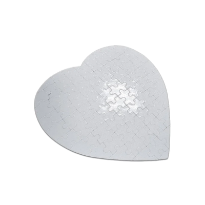 Пазлы для сублимации Сердце, магнитные