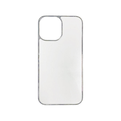 Чехол под сублимацию для iPhone 11, пластик + алюм. пластина., Белый