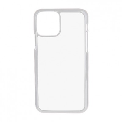 Чехол под сублимацию для iPhone 11 pro, пластик + алюм. пластина., Белый