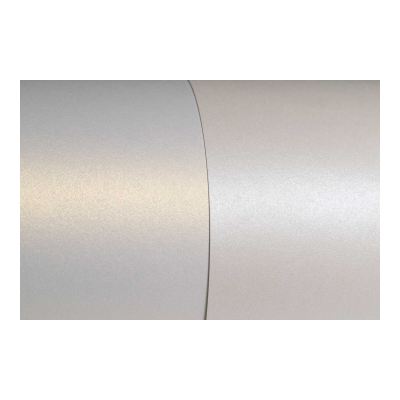 Бумага дизайнерская  Galaxy metallic 70*100 см, 250 г/м2, жемчуг (01-pearl white), двухстор.,