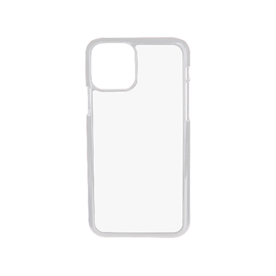 Чехол для iPhone 13 pro белый (силиконовый) + алюмин. пластина для сублимации