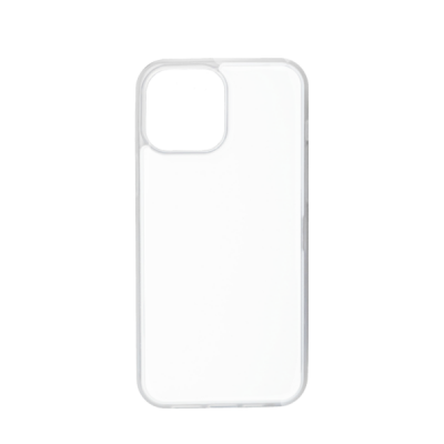 Чехол для iPhone 13 pro-max прозрачный  (силиконовый) + алюмин. пластина для сублимации