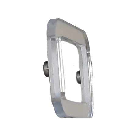 Календарные курсоры магнитные Серебро акриловые, внутр. окошко 20х30мм (50 шт.) 2 магнита