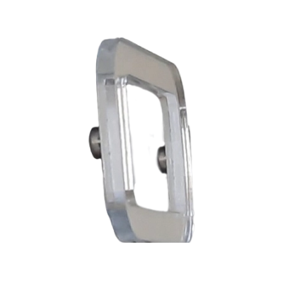 Календарные курсоры магнитные Серебро акриловые, внутр. окошко 20х30мм (50 шт.) 2 магнита