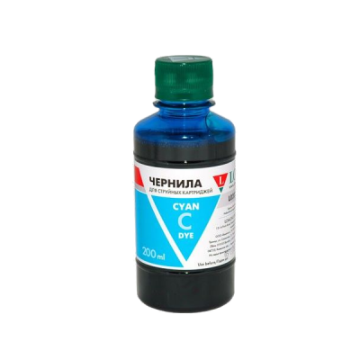 Чернила Epson L800, LE08-002C Cyan (голубой), 200 мл.