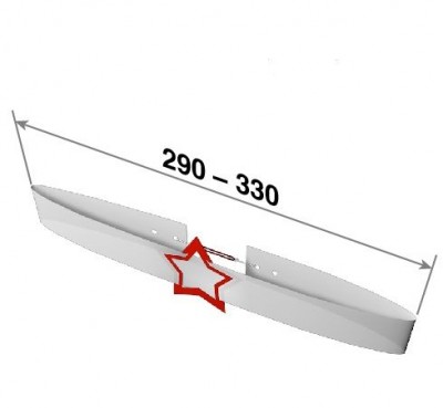 Календарные курсоры Звезда, красные (29-33) внутр. 20мм , 100 шт