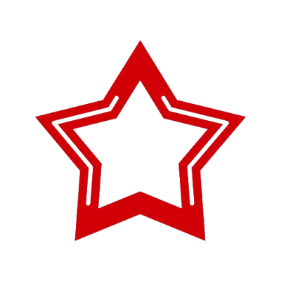 Календарные курсоры Звезда, красные (32-36), внутр. 20мм, 100 шт