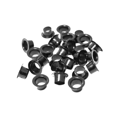 Люверсы, чёрные d 5.5 мм, Эконом, малая упаковка