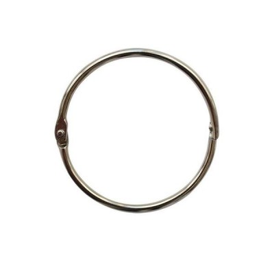 Кольца разъемные, никелированные 50 мм