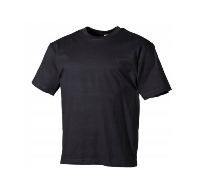 Футболка Стандарт; 100%х/б; 160 г/м2, Чёрная.