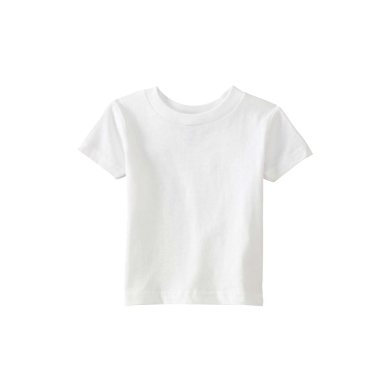 Футболка детская белая, 160г/м2 (100% хлопок)